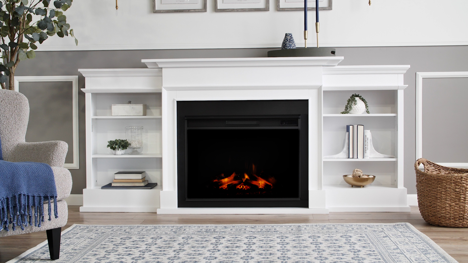 Ashton Electric Fireplace